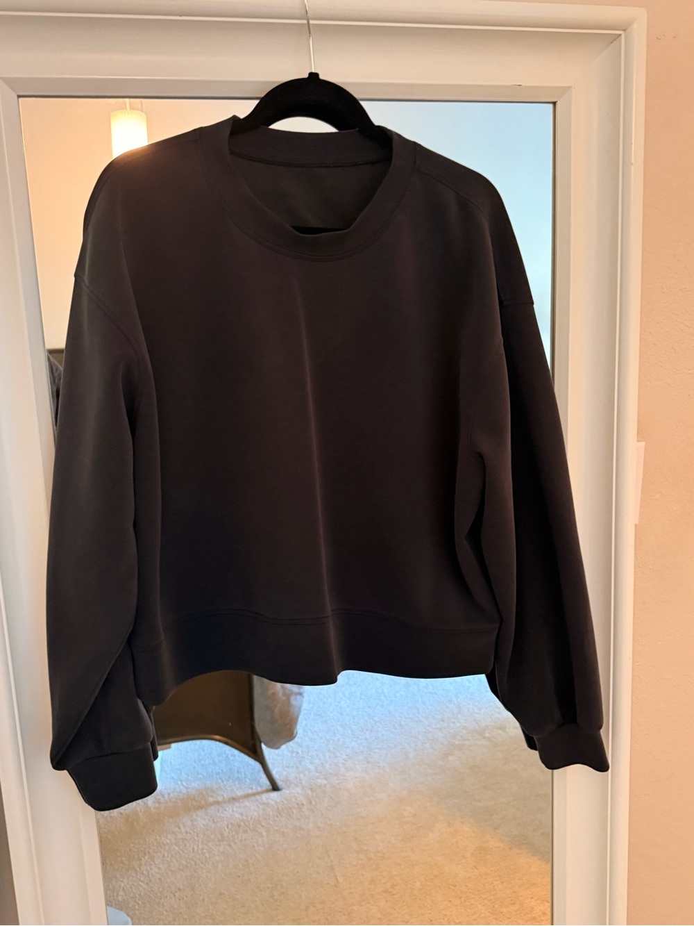 ODODOS Modal Soft Sweatshirt and Wide Leg Pant Set